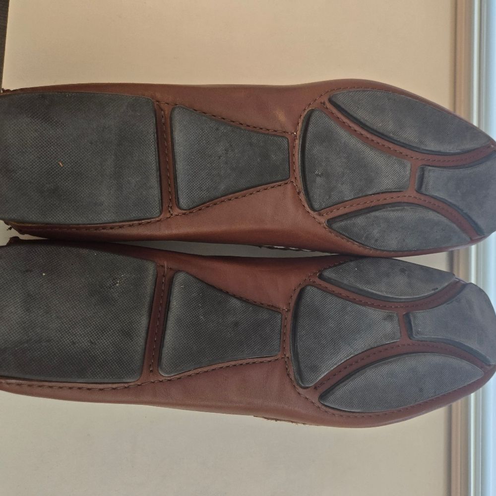 Allen Edmonds Chestnut Brown Leather Penny Loafers - Picture 6 of 8